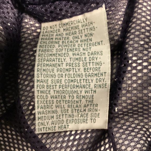 L.L. Bean Mens Pullover Windbreaker Jacket size XXL Golf Jacket checked - Picture 10 of 13